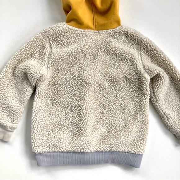 Cat & Jack Colorblock Fleece and Sherpa 1-4 Zip Size Toddler Boys 3T - Picture 8 of 9